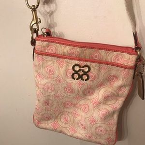 Coach cross body purse
